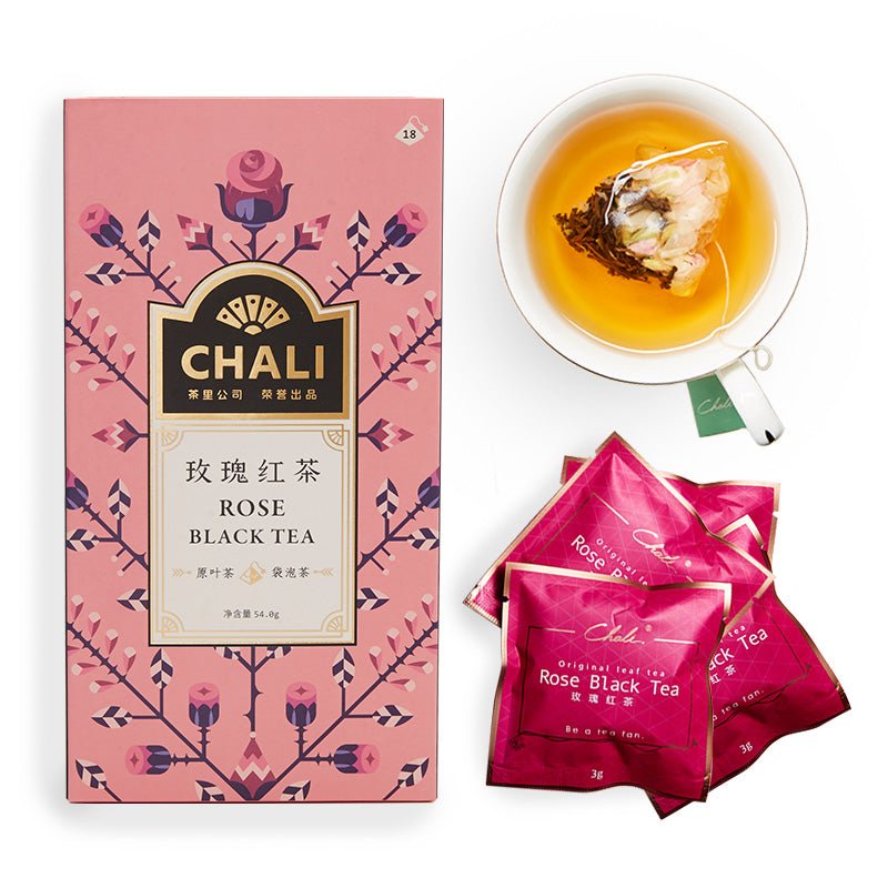 Rose Black Tea 54g (18 Tea Bags)-1